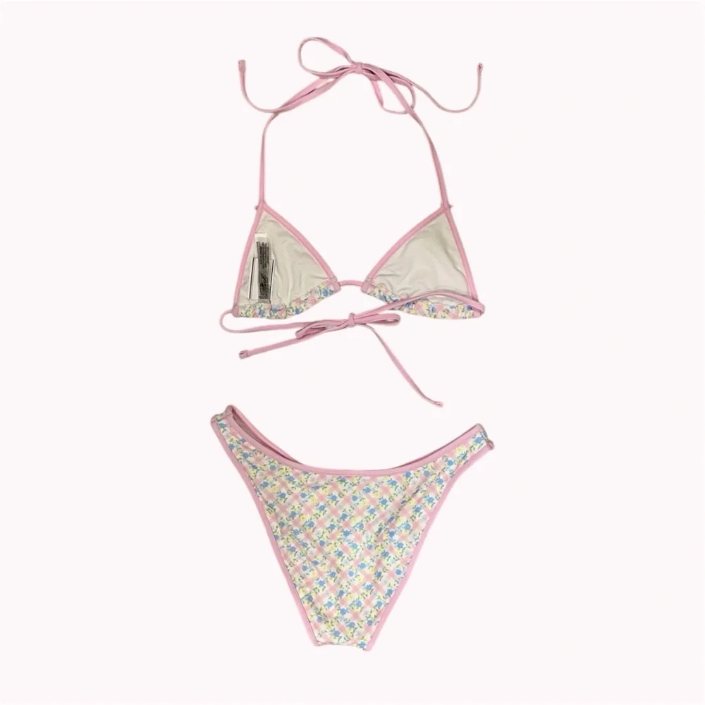 PINK by Frankies Bikinis Cape May Bikini Top + Golden Hour Cheeky Bikini Bottom